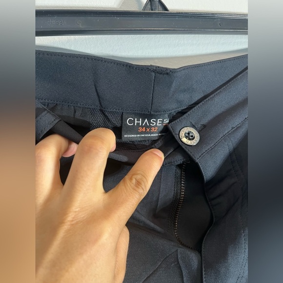 Chase 54‎ Men's Performance Golf Pants Black Size 34x32 - Picture 3 of 5